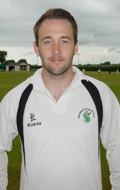 Opener Patrick Bellerby - top scorer with 66 for the County Opener Patrick Bellerby - top scorer with 66 for the County